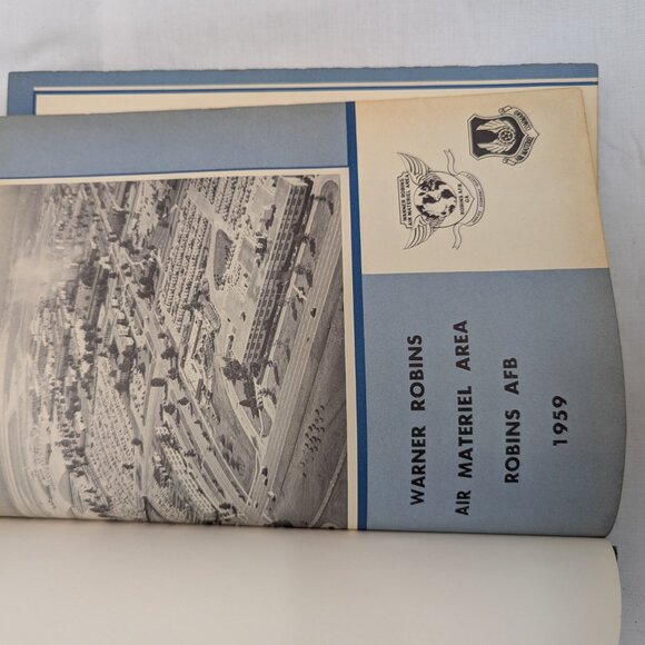 Robins Air Force Base 1959 Directorate of Maintenance Engineering History Book - Picture 6 of 13